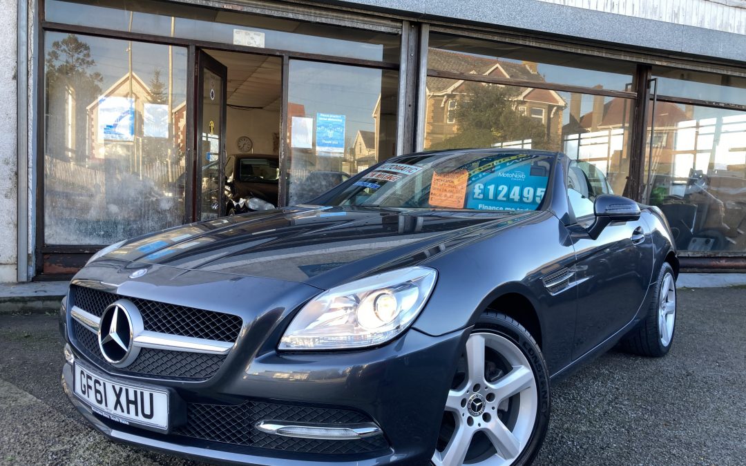 2011 (61) Mercedes-Benz SLK200 Edition 125 BlueEfficiency Auto *Sat-Nav, Full Heated Electric memory Leather seats* – £12,495 or finance from just £232.71 a month